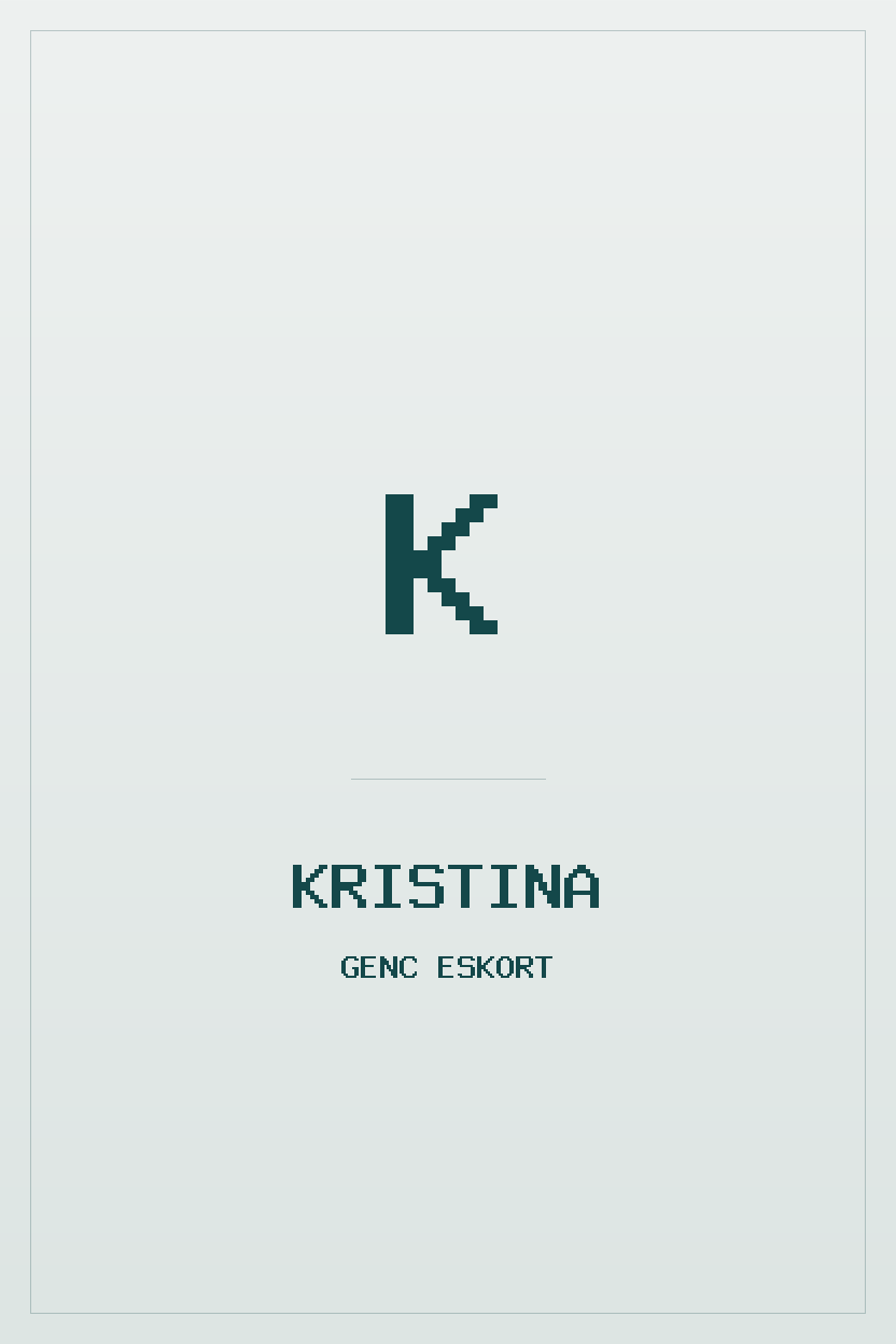 Kristina — Genç eskort, İstanbul