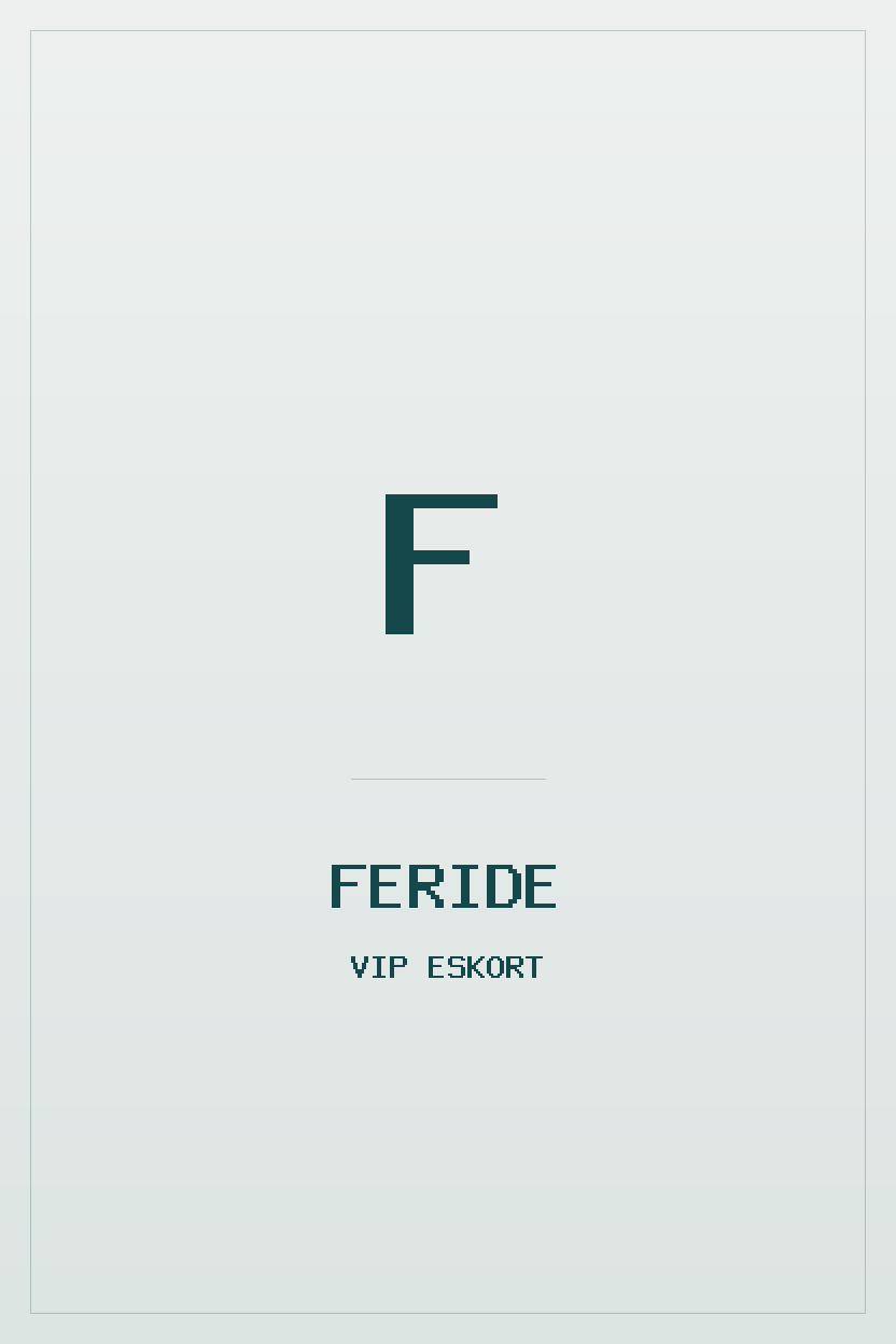 Feride — VIP eskort, İstanbul